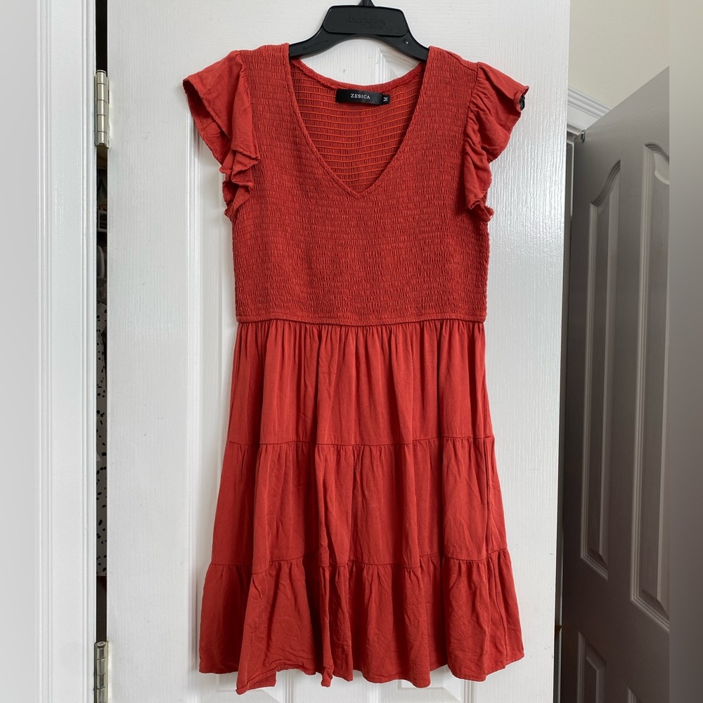 Blood orange Zesca dress